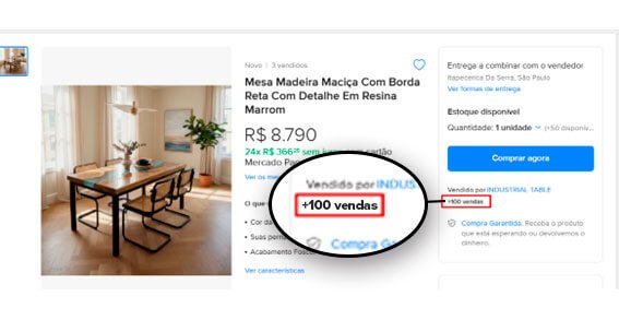Vendas Mercado Livre 3